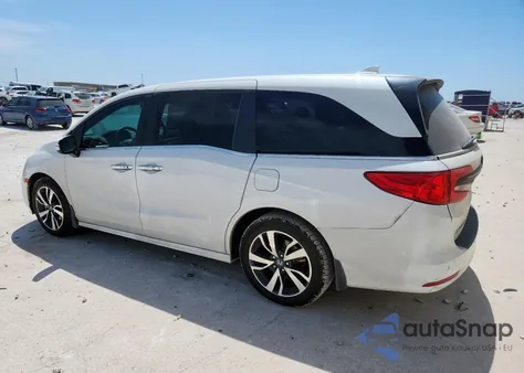 2023 Honda Odyssey Touring from USA, damaged, VIN 5FNRL6H87PB016493